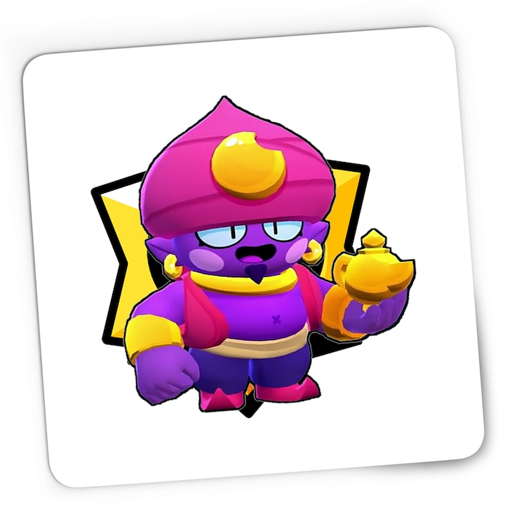 Mousepad Gaming Gene Brawl Stars Play, 21x19 cm