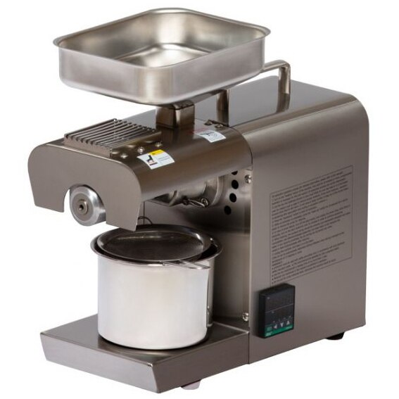 Presa ulei O-Mac UPU40M19W00OM/0004, 400 W, 220 V, 3-5 kg/h capacitate, 12 h timp maxim de functionare, regulator digital temperatura