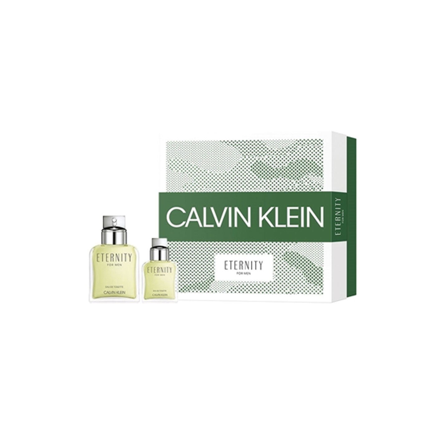 Set pentru barbati Eternity, Calvin Klein, Apa de toaleta 100 ml, Miniatura 30 ml