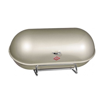 Cutie pentru paine Wesco, Otel inoxidabil, Cu capac, Argintiu Cutie pentru paine Wesco, Otel inoxidabil, Cu capac, Argintiu