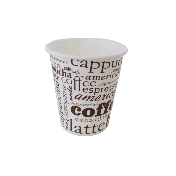 Картонени чаши 7OZ-100 бр/компл