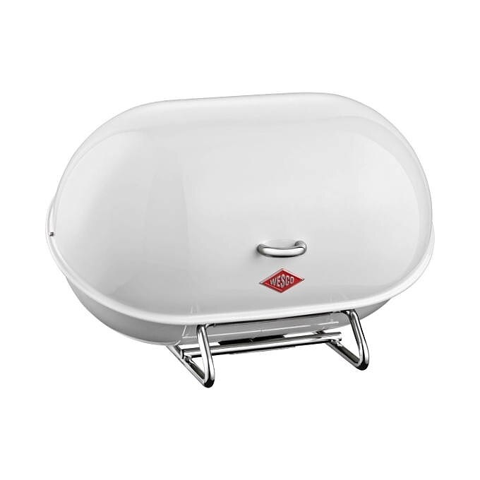 Cutie paine WESCO Single Breadboy, Otel inoxidabil, Alb