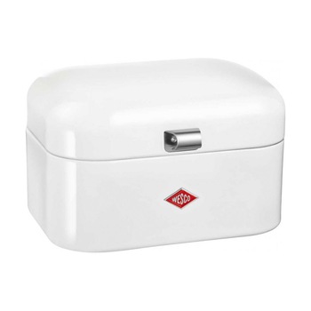 Cutie paine WESCO Single Grandy, Otel inoxidabil, Alb Cutie paine WESCO Single Grandy, Otel inoxidabil, Alb