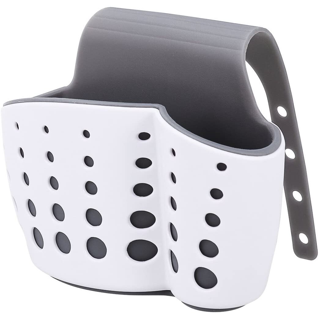 Teaca Suport pentru Burete de Vase Bucatarie pentru Chiuveta, Curea Reglabila din Silicon, Original Deals