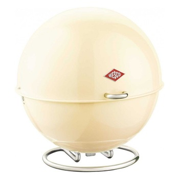 Cutie pentru paine Wesco Super Ball, Otel inoxidabil, Bej Cutie pentru paine Wesco Super Ball, Otel inoxidabil, Bej