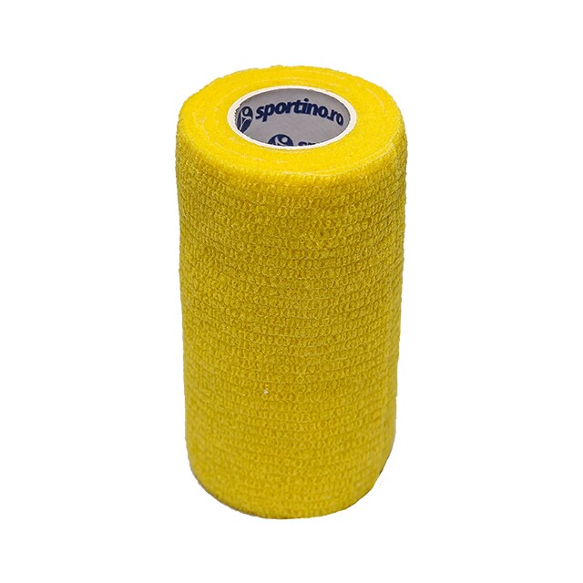 Fasa elastica autoadeziva, 10 cm X 4,5 m, Galben
