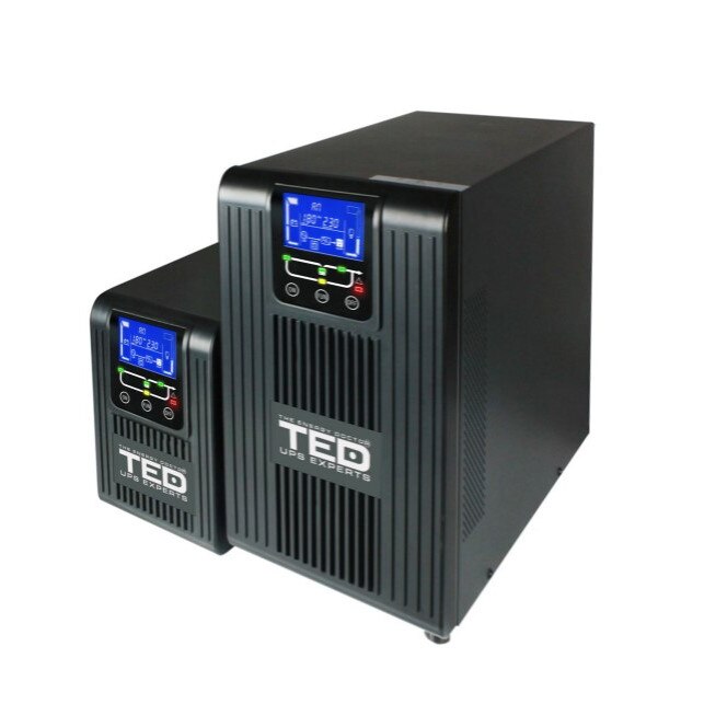 UPS monofazat 1050VA online cu afisaj LCD