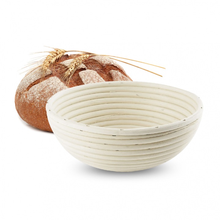 Кошница за хляб Orion, кръгла, 21 см, бежова