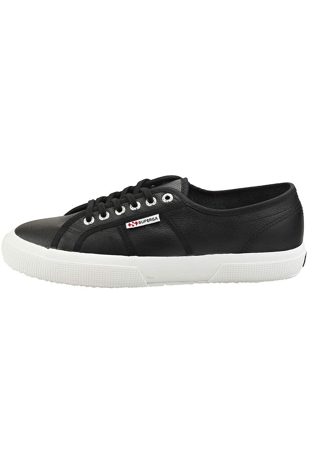 Tenisi Piele Dama Superga, 2750 Cotu Classic, Piele, Negru, 43 EU
