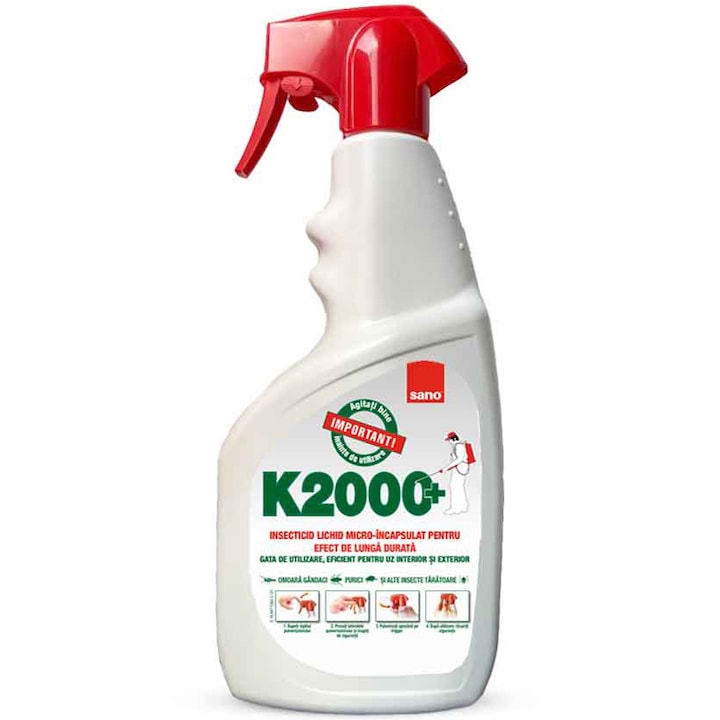 Insecticid Sano impotriva insectelor taratoare, Microcapsulat, K-2000+ 750ml