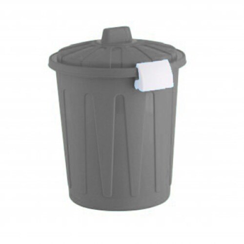 Cos universal Cassatex, 8 l, capac, culoare gri