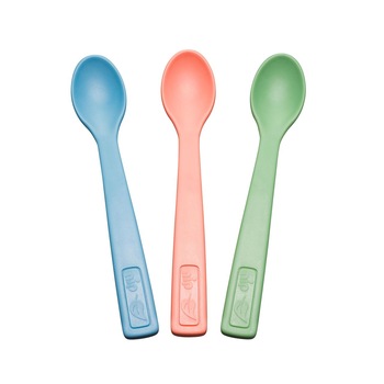 Set 3 lingurite pentru bebelusi nip Eat Green 37066 Set 3 lingurite pentru bebelusi nip Eat Green 37066