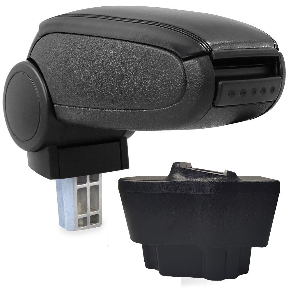 Cotiera Opel Corsa D (07.2006-2014) marca aVr - negru piele ecologica