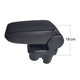 Cotiera pentru Peugeot 301 Non-Facelift (11.2012-2017), marca AVR®, negru, capac material textil