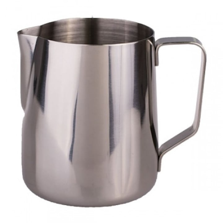 Каничка за мляко RHINOWARES, Неръждаема стомана, 950 мл, Сребрист