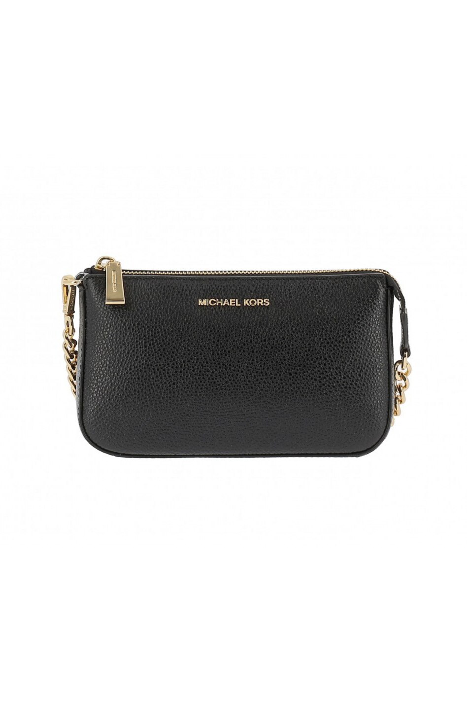 Geanta dama, Michael Kors, cu logo si insertii, 19x11.5x5 cm, negru