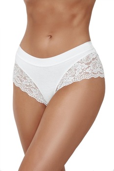 Boxeri dama, Friends, 3158, Bumbac, Alb Boxeri dama, Friends, 3158, Bumbac, Alb