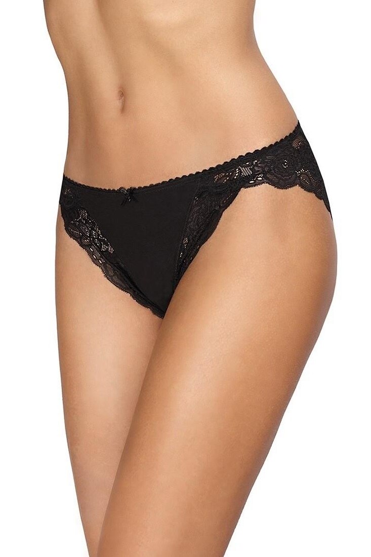 Chiloti dama, Friends, 3058, Bumbac, Negru