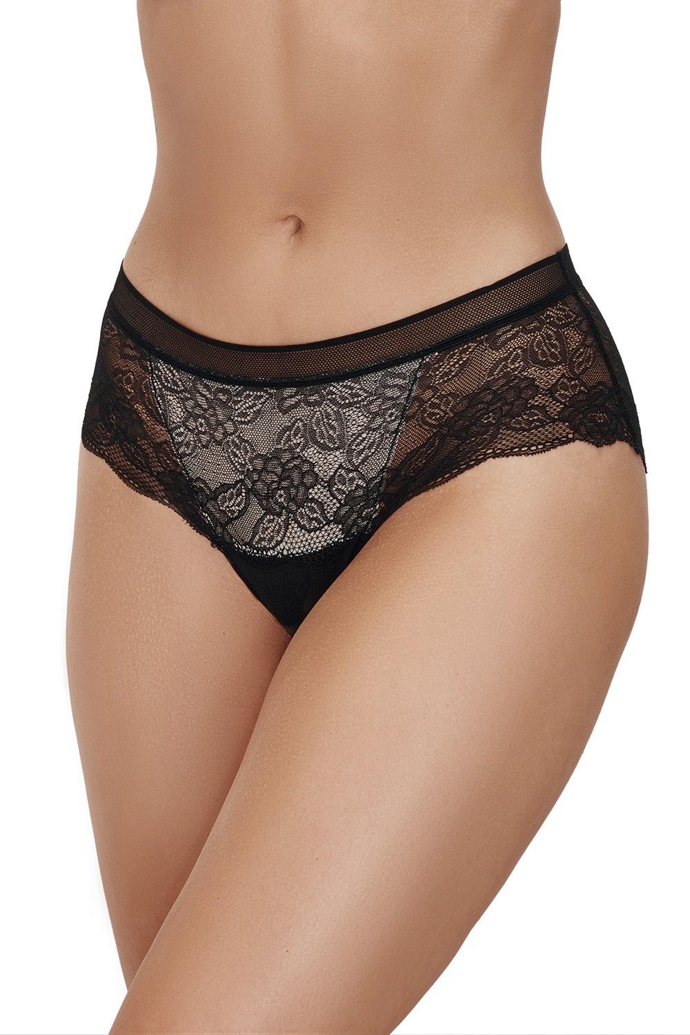 Chiloti Hipster dama, Friends, 3184, Bumbac, Negru