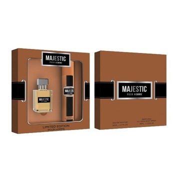 Set cadou pentru barbati, Majestic Pour Homme Apa de parfum 50ml si Deodorant corp 75ml Set cadou pentru barbati, Majestic Pour Homme Apa de parfum 50ml si Deodorant corp 75ml