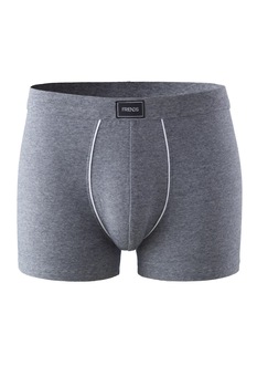 Boxeri barbati, Friends, 1351, Bumbac, Gri Boxeri barbati, Friends, 1351, Bumbac, Gri