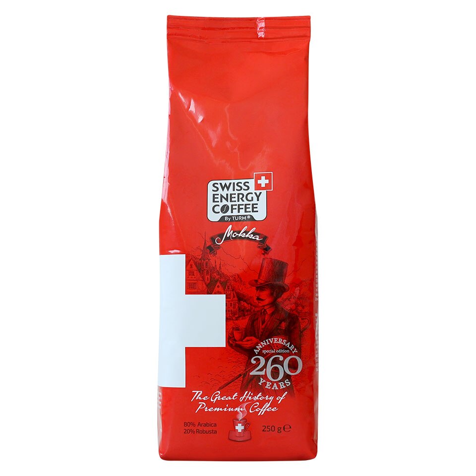Cafea Macinata Mokka Swiss Energy, 250 grame