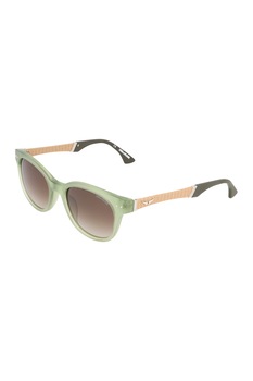 Zadig & voltaire, Ochelari de soare cu lentile in degrade, verde sparanghel, oranj pal, 50-20-140 Standard Zadig & voltaire, Ochelari de soare cu lentile in degrade, verde sparanghel, oranj pal, 50-20-140 Standard