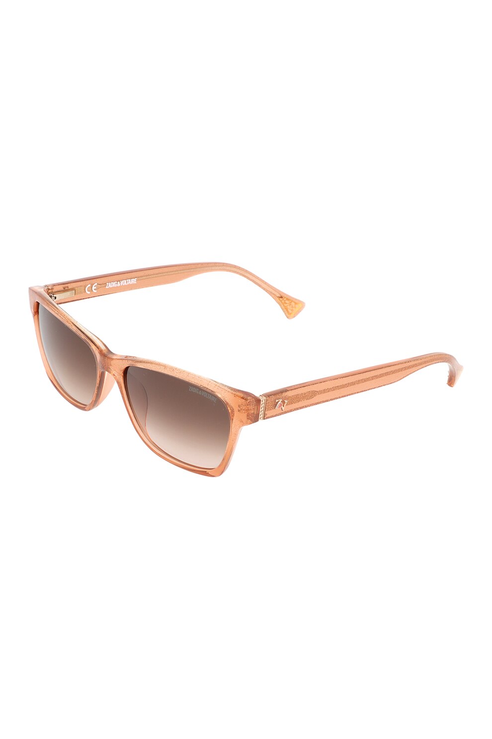 Zadig & voltaire, Ochelari de soare cu lentile in degrade, Oranj pal, 54-15-140 Standard