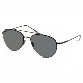 Ochelari de soare barbati Lacoste Aviator Matte Black/Dark Grey L195S-002 Ochelari de soare barbati Lacoste Aviator Matte Black/Dark Grey L195S-002