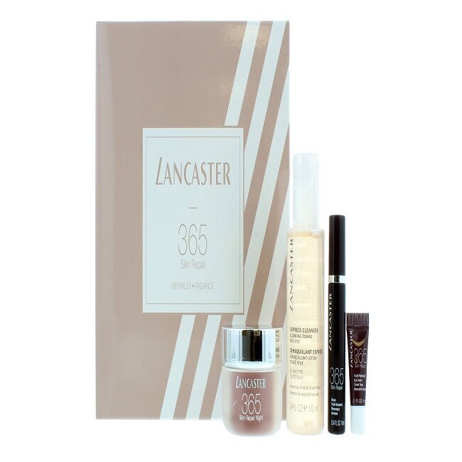 Set 4 piese,Lancaster,Ser,Crema,Demachiant,Pentru toate tipurile de ten