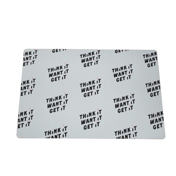 Covoras baie, tip antialunecare, 60x40cm, gramaj 200g, poliester, culoare alb , tip mesaj Covoras baie, tip antialunecare, 60x40cm, gramaj 200g, poliester, culoare alb , tip mesaj