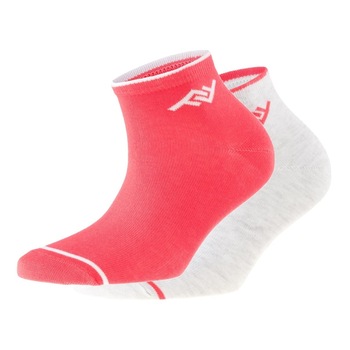 Set 2 perechi sosete Fete, Friends, 8304-25, Pe glezna, Bumbac/Elastan, Roz/Gri Set 2 perechi sosete Fete, Friends, 8304-25, Pe glezna, Bumbac/Elastan, Roz/Gri