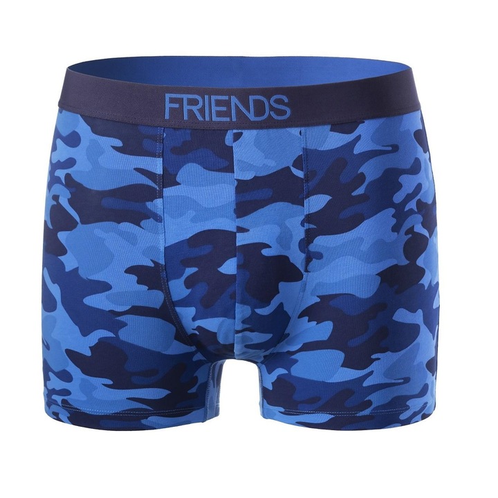 Момчета Боксерки, Friends, 2372, Army, Памук, Син