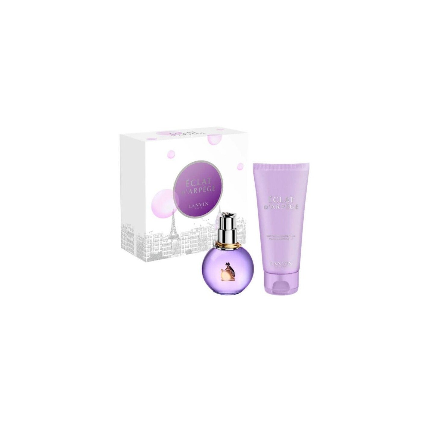 Set Lanvin, Eclat d'Arpege, Femei, Apa de parfum 50 ml, Lotiune de corp