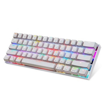 Tastatura mecanica Gaming Motospeed CK62 Dual-Mode bluetooth, USB Outemu Switch RGB - Red Switch Tastatura mecanica Gaming Motospeed CK62 Dual-Mode bluetooth, USB Outemu Switch RGB - Red Switch
