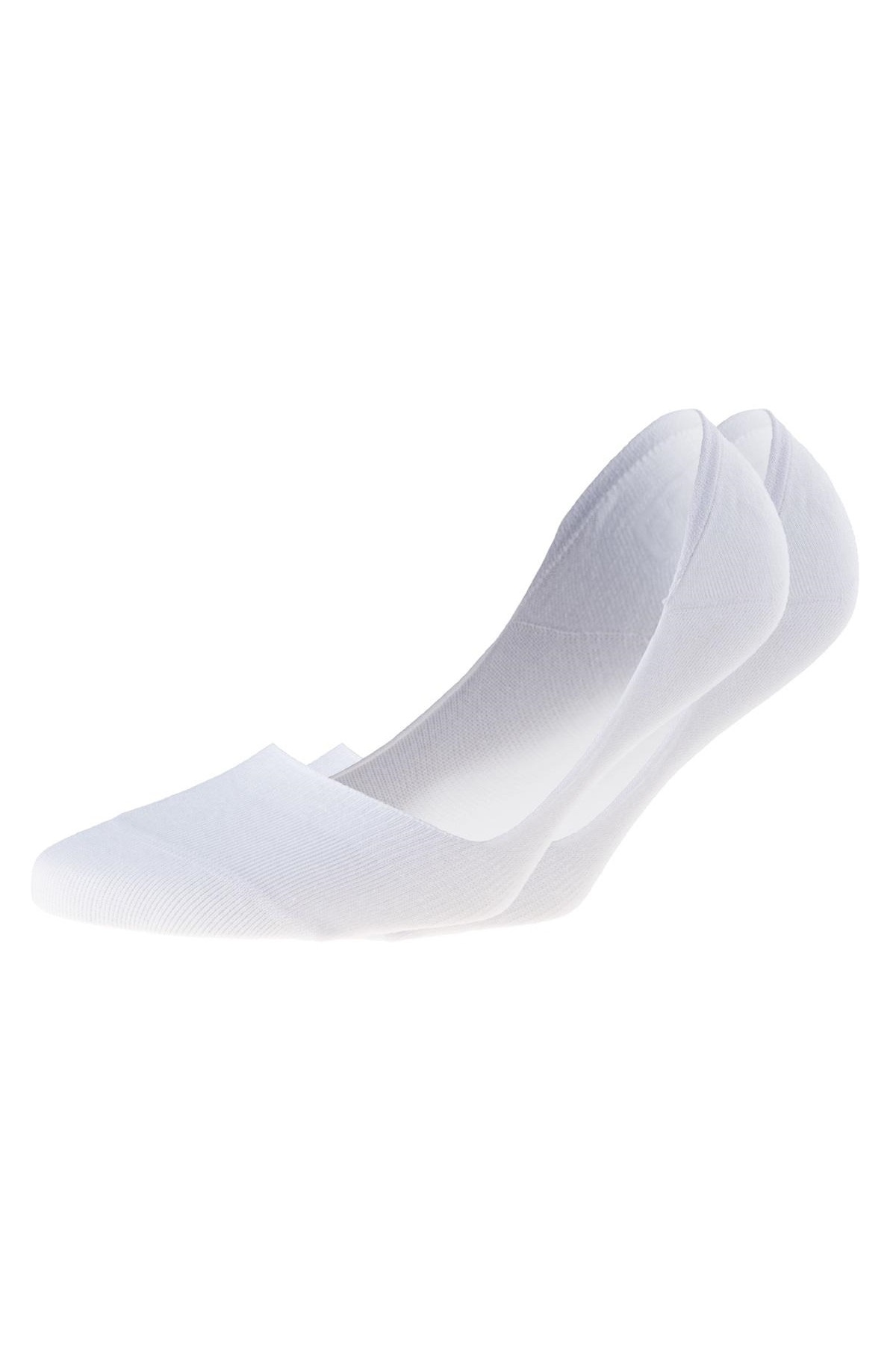 Set 2 perechi sosete scurte, Friends, 7731, Bumbac/Elastan, Alb