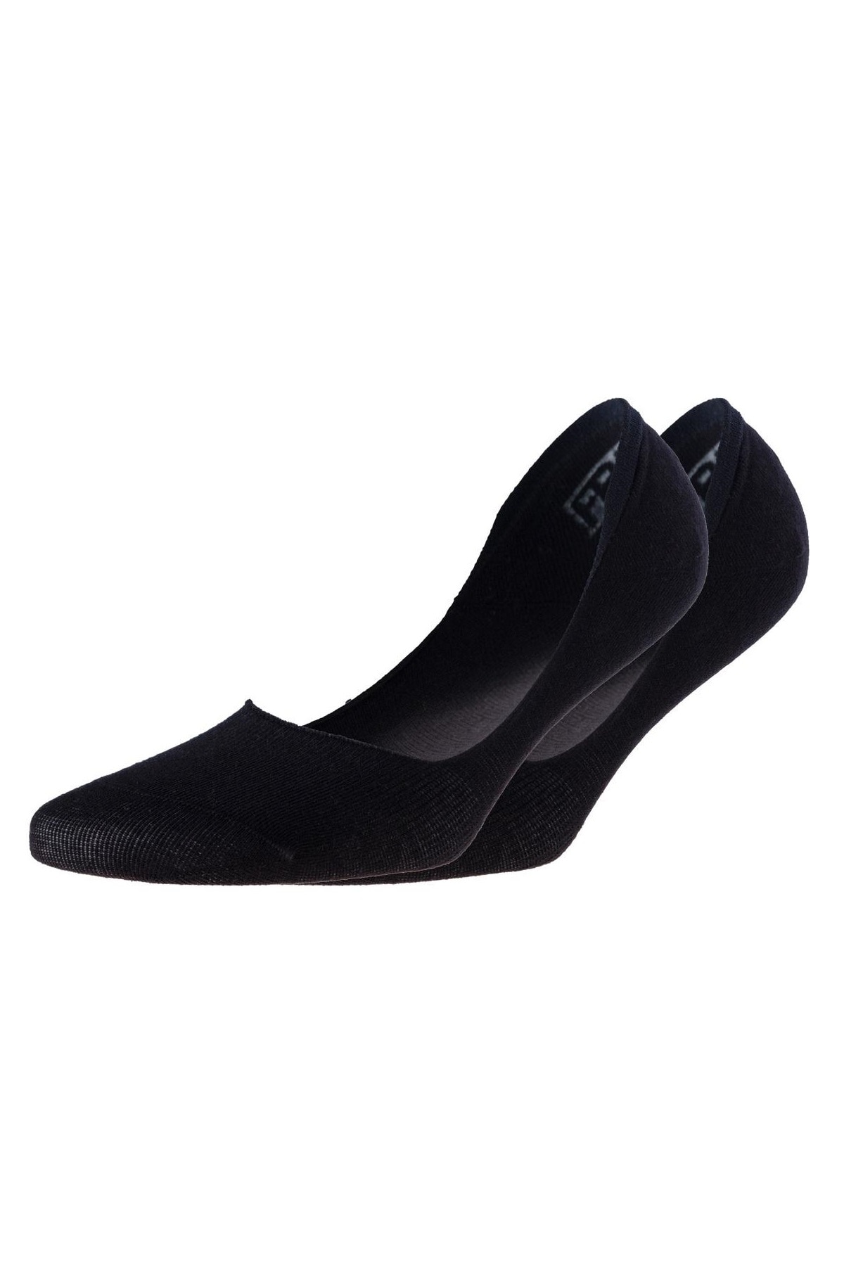 Set 2 perechi sosete scurte, Friends, 7731, Bumbac/Elastan, Negru