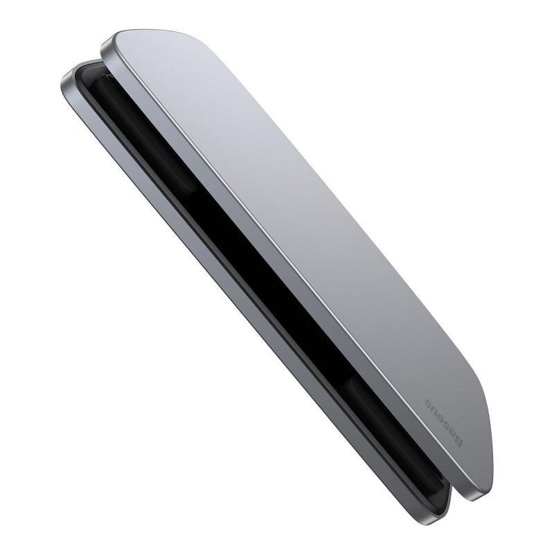 Odorizant Auto Baseus Metal Paddle Air Freshener, Silver