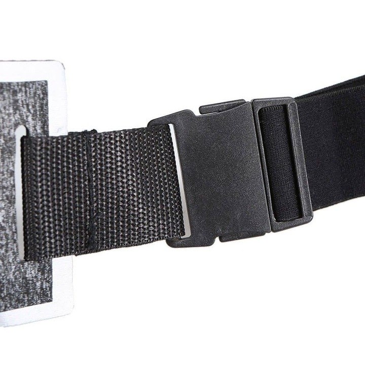 Калъф за телефон, съвместим с водоустойчив Thl 5000, текстилен материал, сив