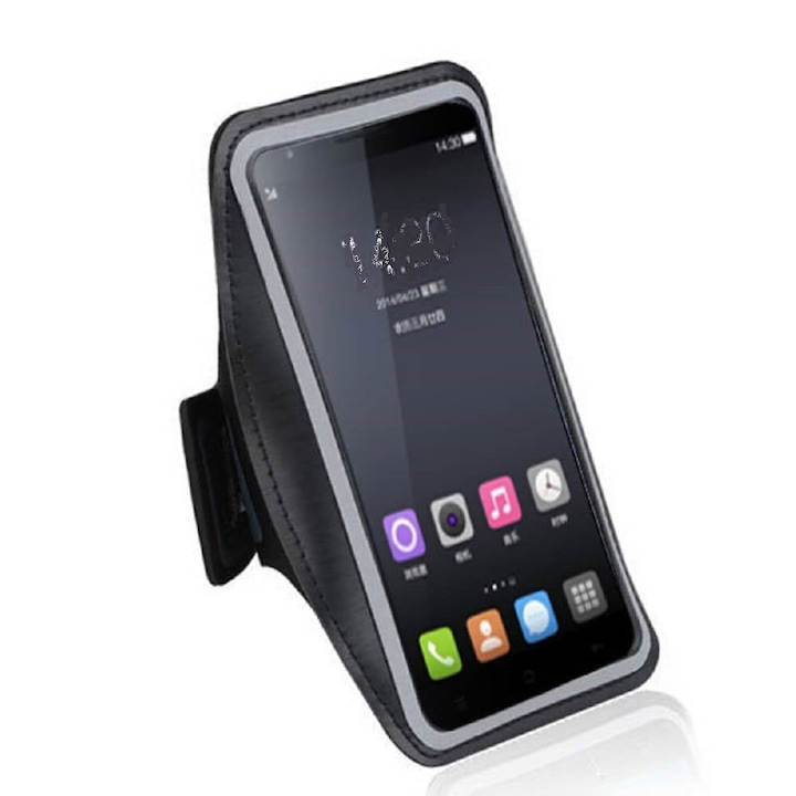 Husa telefon DFVmobile, compatibila cu Sony Xperia XA1 Plus, Negru iE0-PLS-N-FbRFL-609
