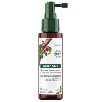 Serum Klorane cu extract de chinina si floare de colt bio, 100 ml Serum Klorane cu extract de chinina si floare de colt bio, 100 ml