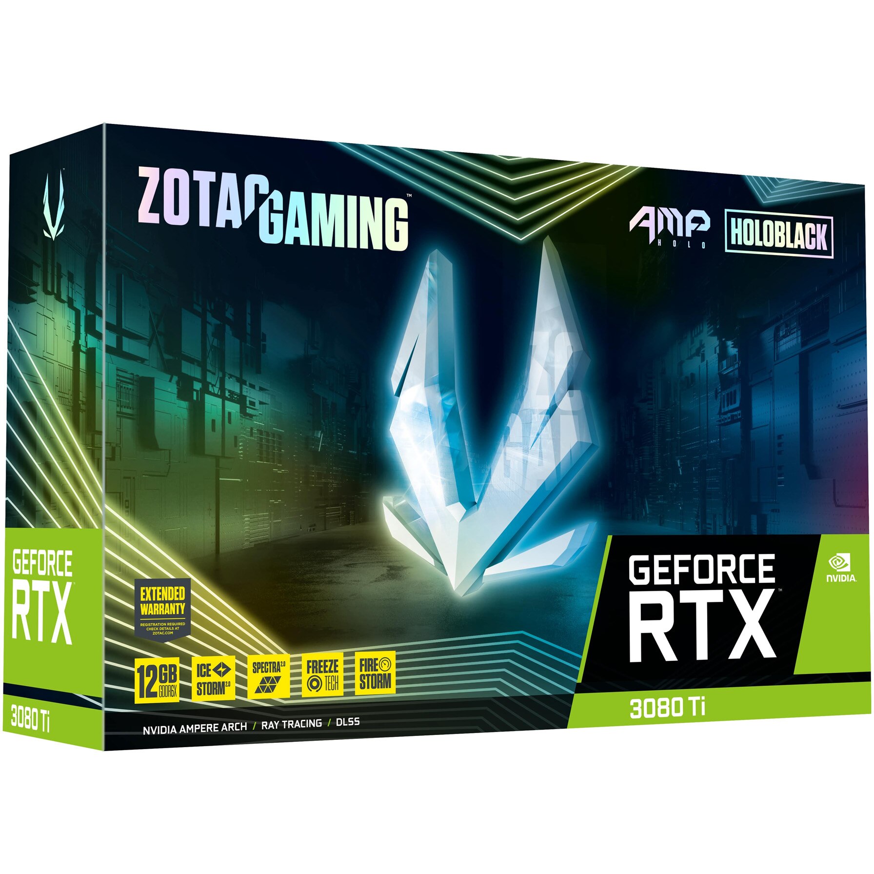 Placa video ZOTAC GAMING GeForce® RTX™ 3080 Ti AMP Holo, 12GB