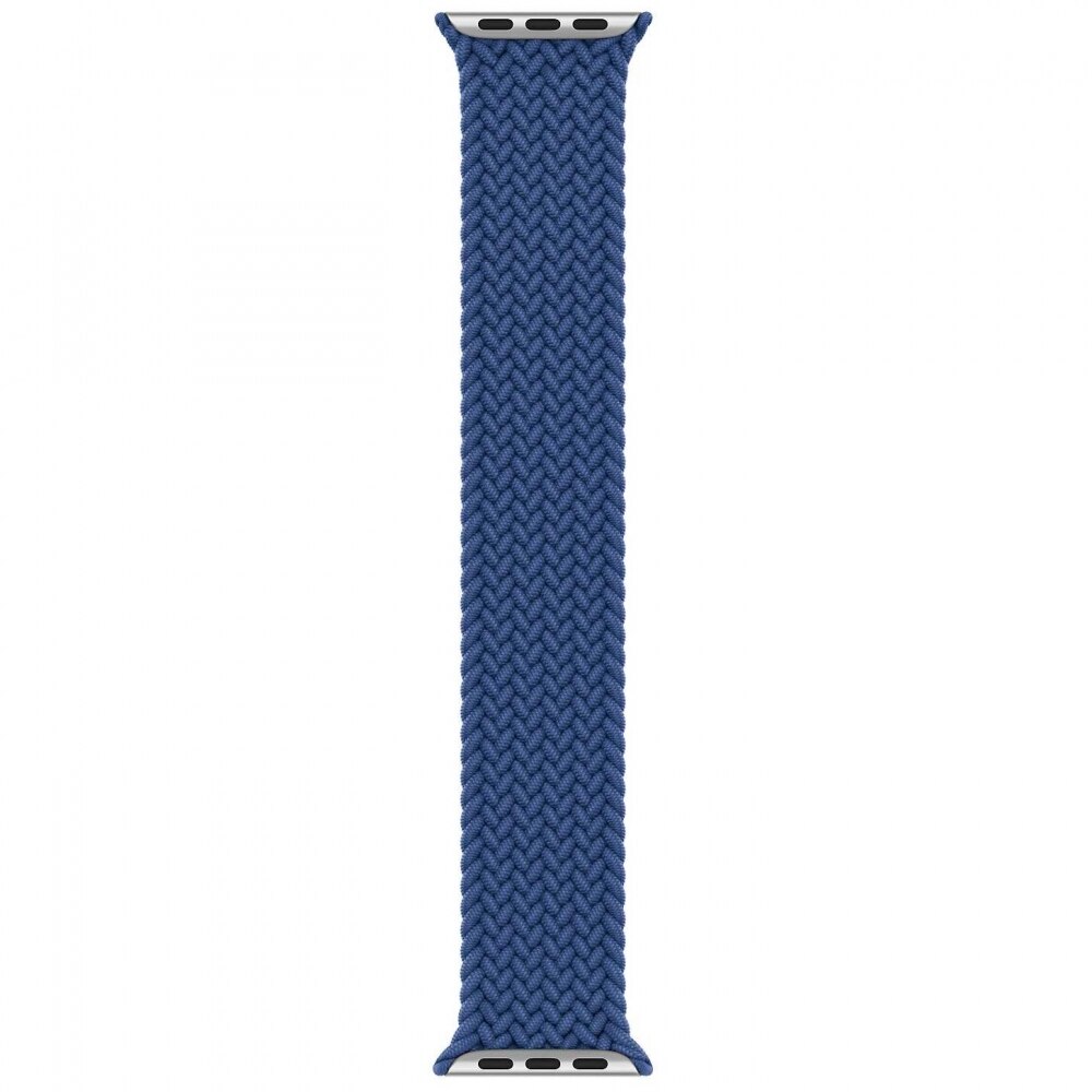 Curea single loop pentru Apple Watch 42/44 mm, silicon, Bleumarin, BBL2282