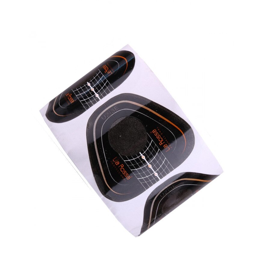 Sabloane unghii late negre U2-3E – 500 buc