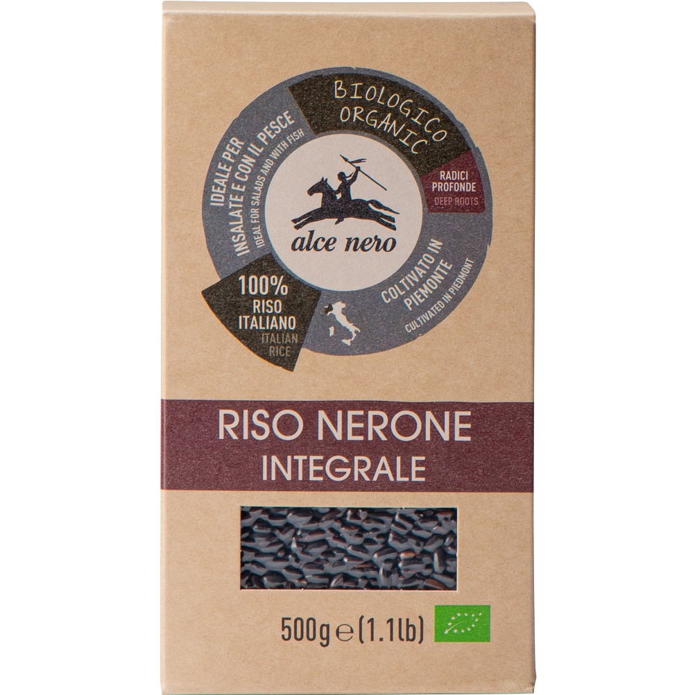 Orez negru BIO Alce Nero, 500g