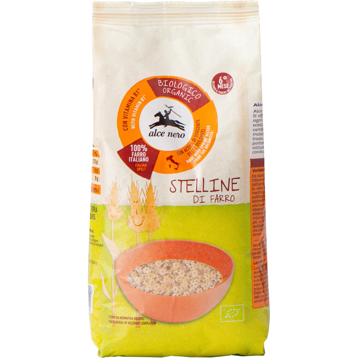 Paste stelline BIO Alce Nero, 500g
