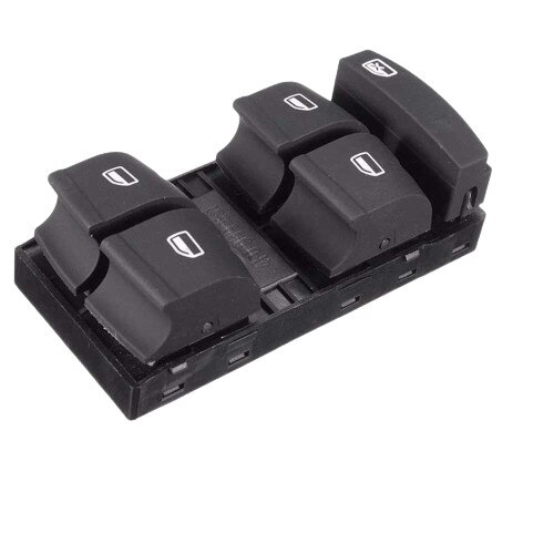 Bloc comutator comanda butoane actionare geamuri electrice Audi A3 ’04-’13, A6 ’05-’11, Q7 ’07-’14 10
