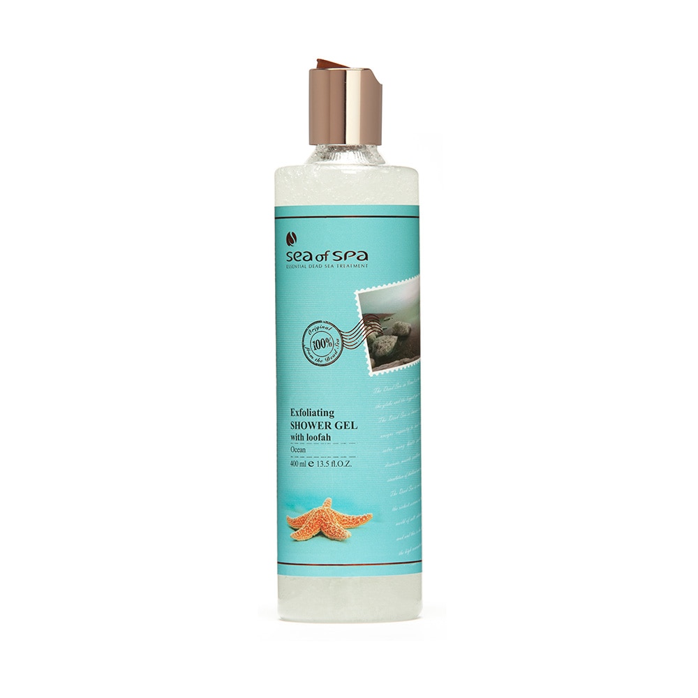 Gel de Dus Exfoliant Ocean cu Loofah, Sea of Spa, 400ml
