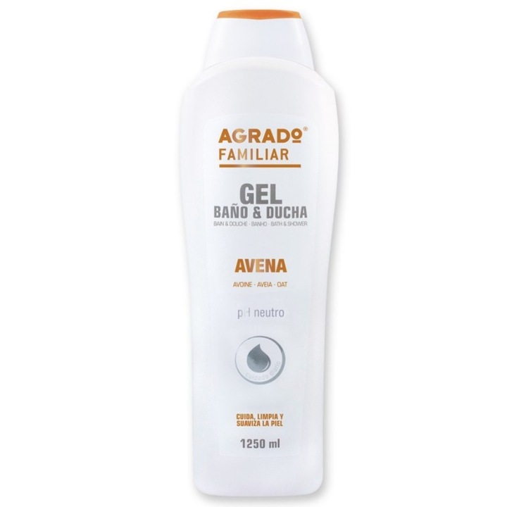 Tusfürdő természetes ORZ kivonattal 1250ml Agrado