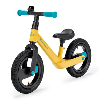 Bicicleta fara pedale Kinderkraft, GOSWIFT Primrose Yellow, 12 Bicicleta fara pedale Kinderkraft, GOSWIFT Primrose Yellow, 12
